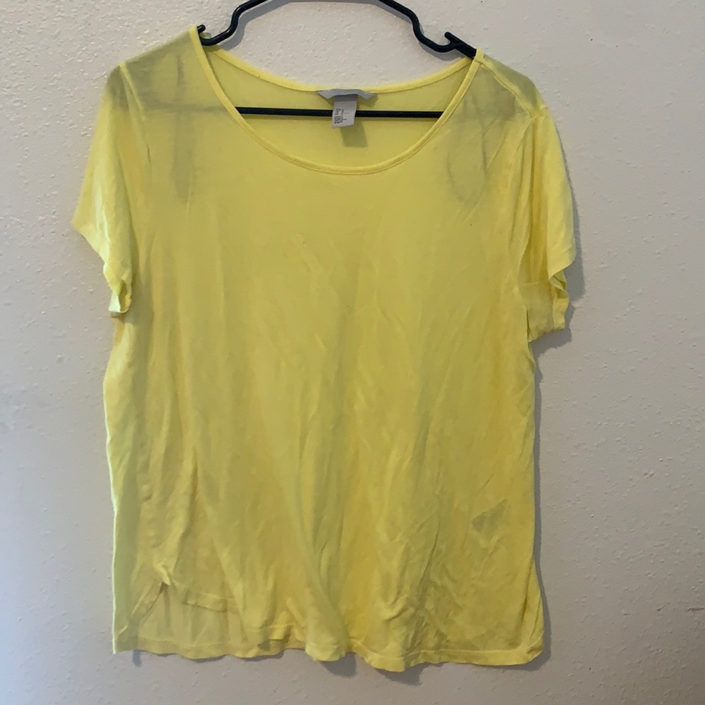 Yellow shirt